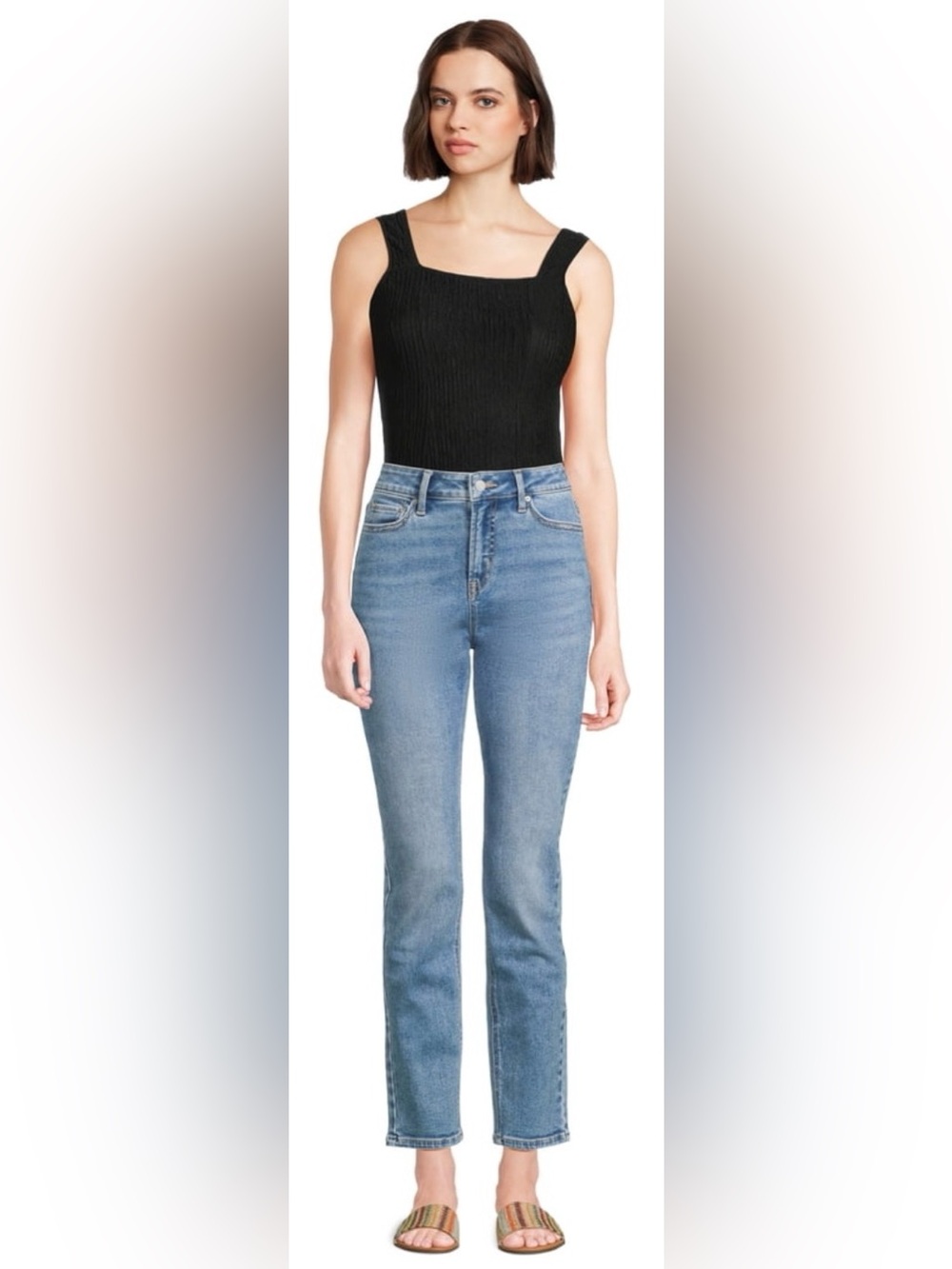 Mid-Rise Light Blue Jeans - amazing quantity, never been worn!